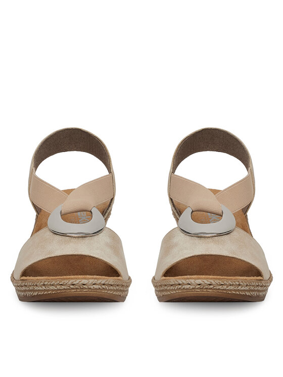 Rieker Rieker Sandali 624H6-60 Beige