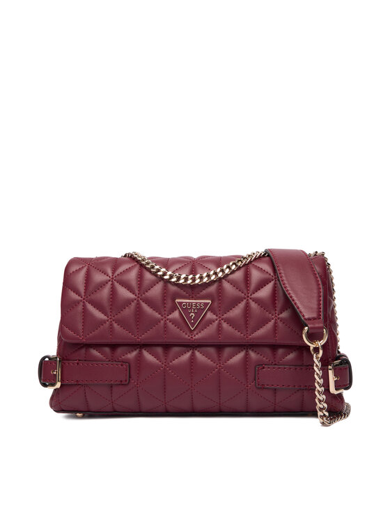 Guess Guess Handtasche Paisleigh HWQG98 83210 Dunkelrot