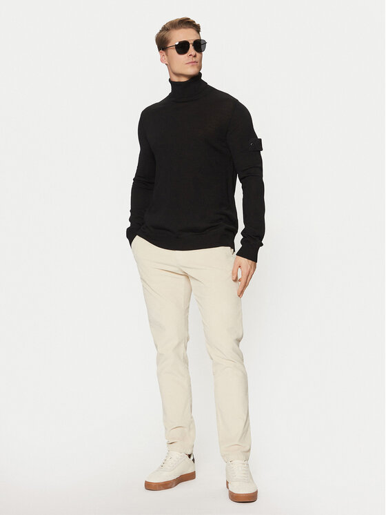 Stone Island Stone Island Golf 8115565FC Czarny Regular Fit