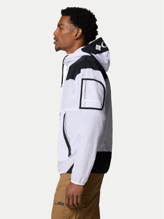Columbia Columbia Μπουφάν anorak Challenger™ Windbreaker Anorak 2117001 Λευκό Active Fit