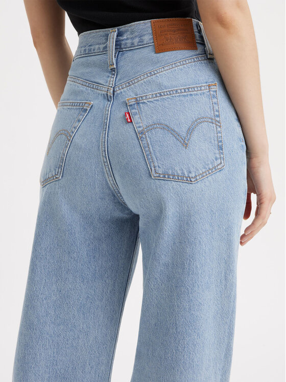 Levi's® Levi's® Jeansy Ribcage A6081-0002 Niebieski Wide Leg