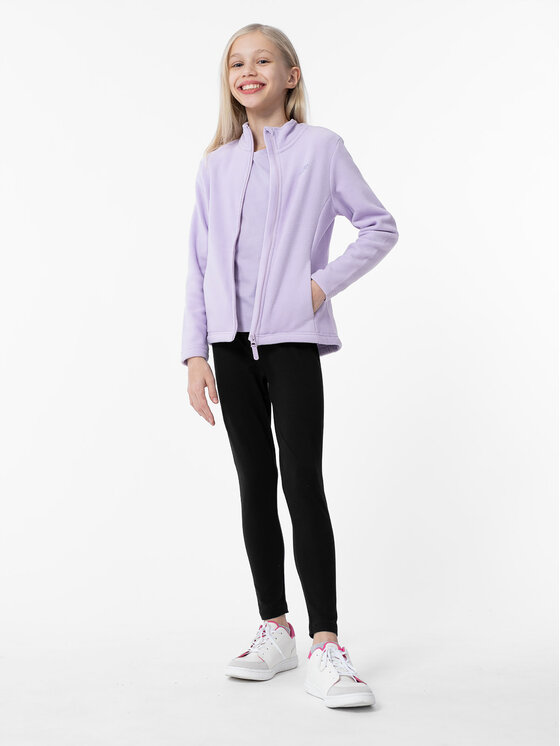 4F 4F Leggings 4FJAW23TTIGF093 Crna Slim Fit