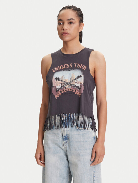 Noisy May Noisy May Felső Max 27034418 Szürke Loose Fit