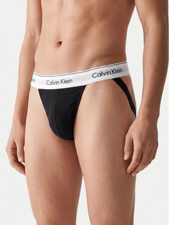 Calvin Klein Underwear Calvin Klein Underwear Jock Strap aluspükste komplekt LV00NB4382 Must