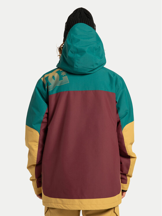 DC Shoes DC Shoes Kurtka narciarska Defiant ADYTJ03089 Bordowy Regular Fit