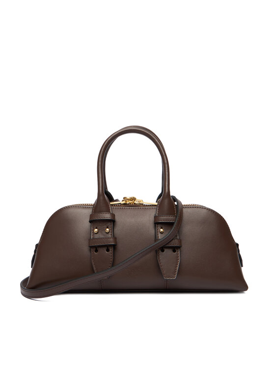 PINKO PINKO Rankinė Bowling Bag Baguette AI 25-26 PLTT 105334 A0QO Ruda