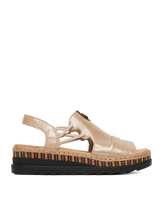 Rieker Rieker Sandalen CEO-V7972-60 Goldfarben