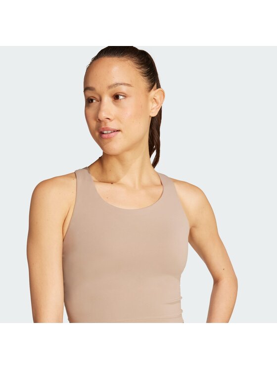 adidas adidas Biustonosz sportowy 151391 Brązowy