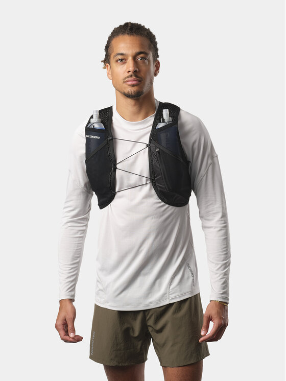 Salomon Salomon Prsluk za trčanje Active Skin 4 No Flasks LC2205400 Crna