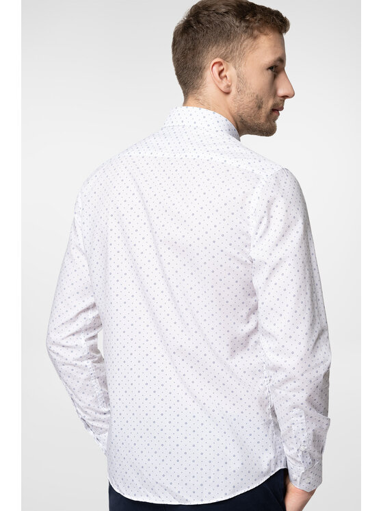 Próchnik Próchnik Koszula PM18 KO073222000051 Biały Slim Fit