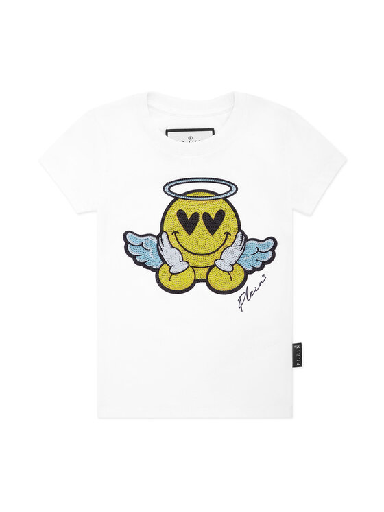 PHILIPP PLEIN PHILIPP PLEIN T-shirt 28167 Bianco Regular Fit