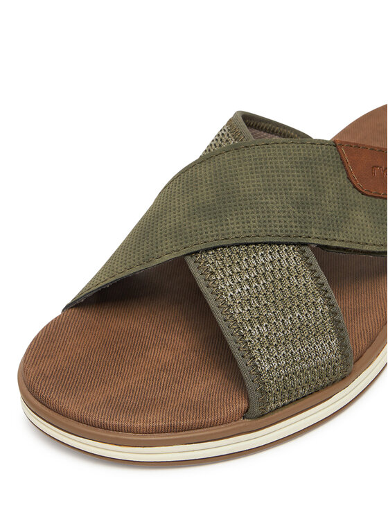 Rieker Rieker Natikači 29083-52 Khaki