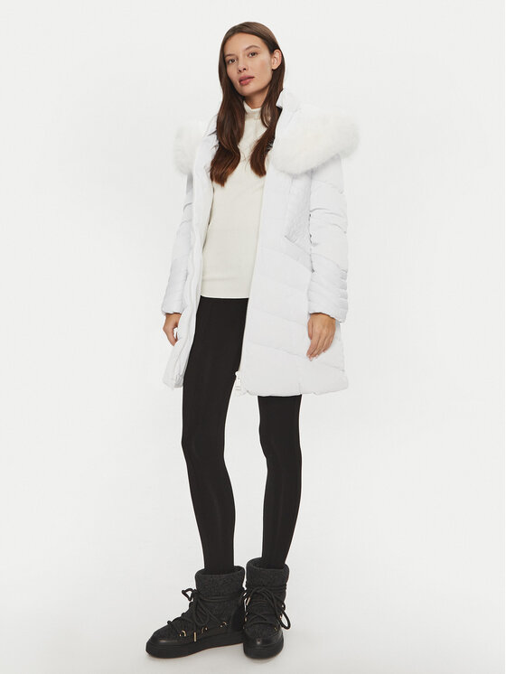 Guess Guess Giubbotto piumino New Oxana W4BL61 WGLZ0 Bianco Regular Fit