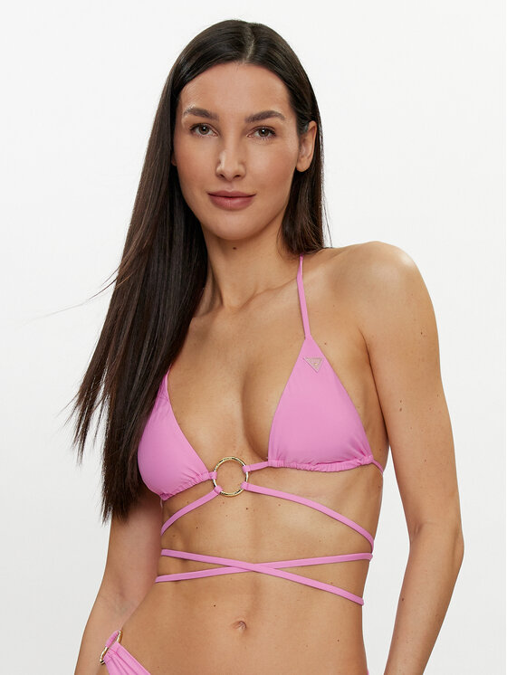 Guess Guess Vrchní část bikin E4GJ45 MC04R Růžová