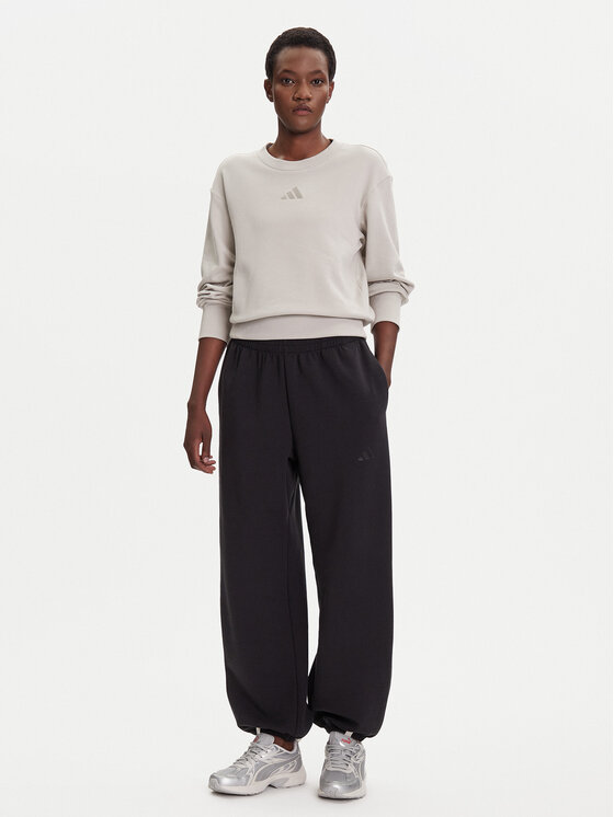adidas adidas Μπλούζα ALL SZN French Terry JV9816 Μπεζ Regular Fit