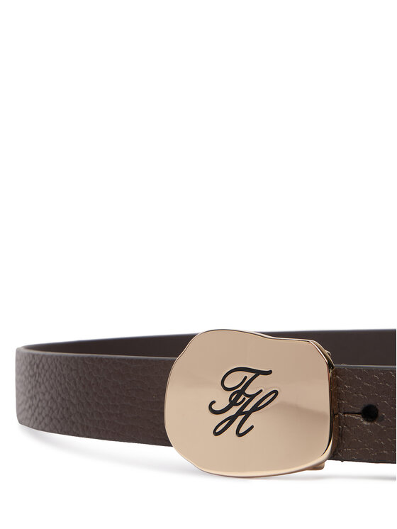 Tommy Hilfiger Tommy Hilfiger Opasok Th Plaque 2.5 Pebble AW0AW19152 Hnedá