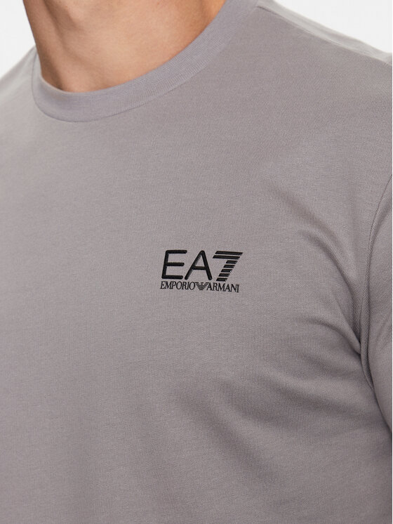 EA7 Emporio Armani EA7 Emporio Armani Džemperis ar kapuci 8NPM52 PJ05Z 1920 Pelēks Regular Fit