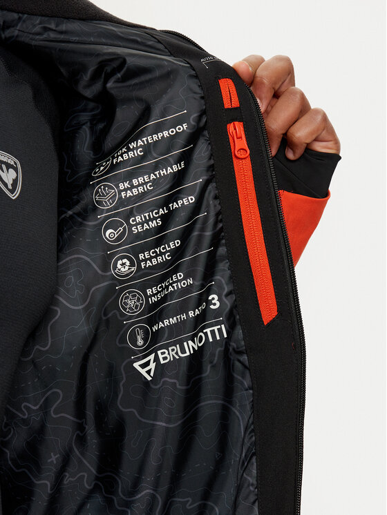 Brunotti Brunotti Skijacke Aratin 2421200045 Schwarz Regular Fit