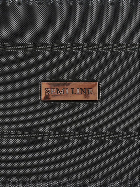 Semi Line Semi Line Μεσαία Βαλίτσα T5787-2 Μαύρο