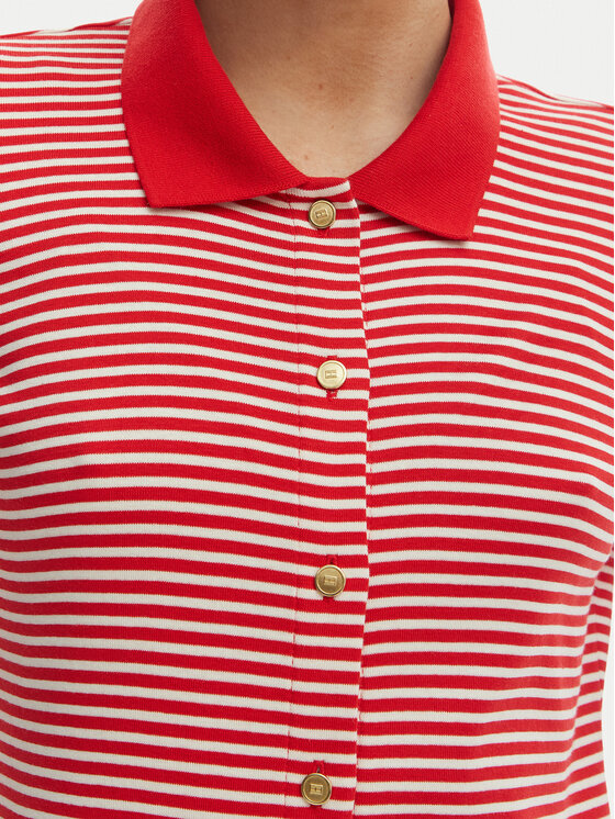 Tommy Hilfiger Tommy Hilfiger Igapäevane kleit WW0WW48776 Punane Regular Fit