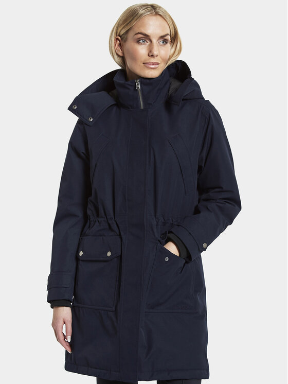 Didriksons Didriksons Parka Lene 504261 Granatowy Relaxed Fit