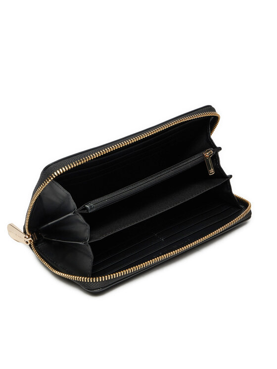Tommy Hilfiger Tommy Hilfiger Голям дамски портфейл AW0AW16581 Черен
