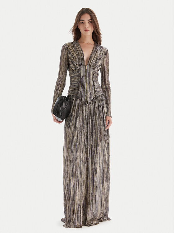 Just Cavalli Just Cavalli Estélyi ruha 79PAO946 J0252 Arany Slim Fit