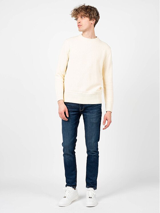 Pepe Jeans Pepe Jeans Maglione PM702267 | Memphis Écru Regular Fit