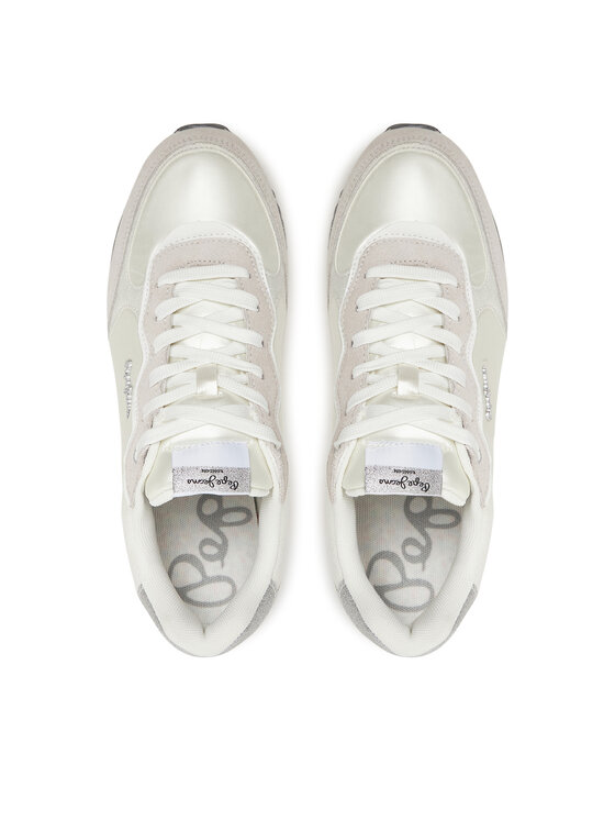 Pepe Jeans Pepe Jeans Сникърси Rusper Shine PLS60033 Бял
