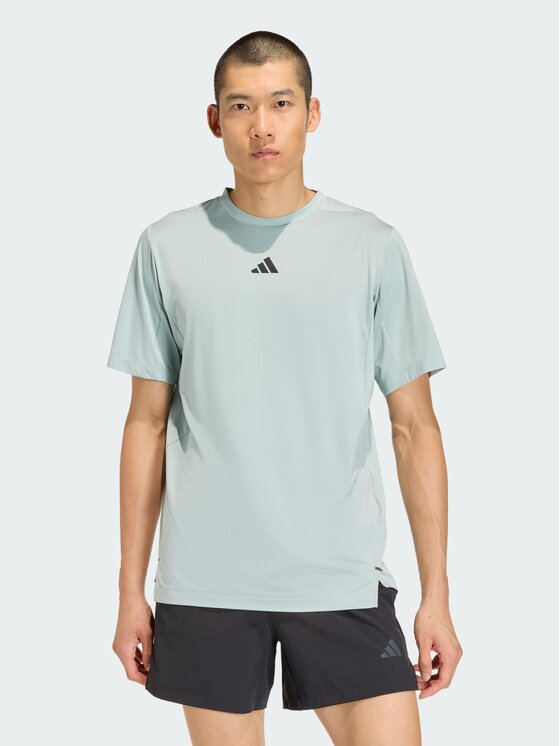 adidas adidas Koszulka techniczna 159352 Zielony Regular Fit