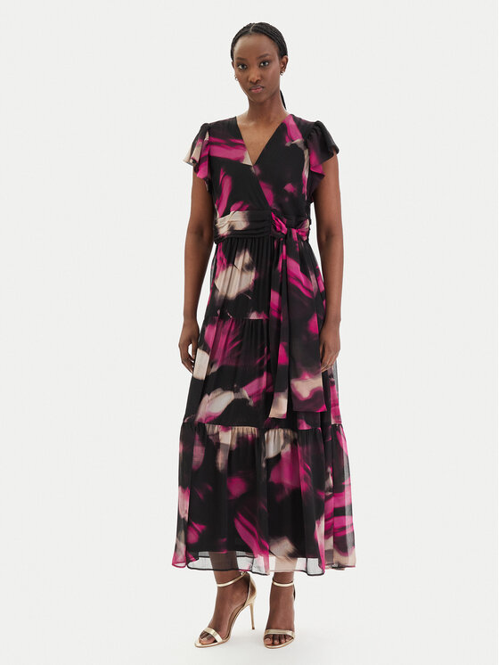DKNY DKNY Rochie cocktail DD5G1562 Negru Regular Fit