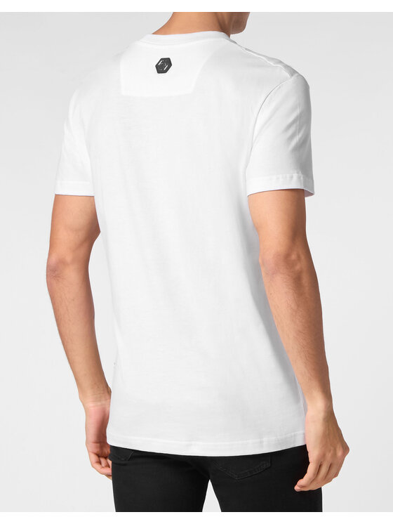 PHILIPP PLEIN PHILIPP PLEIN T-shirt 9747 Bianco Regular Fit