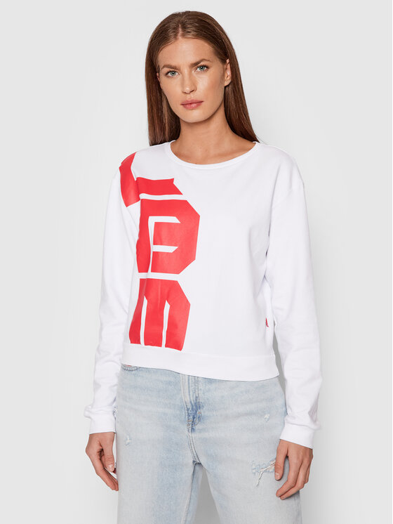 LaBellaMafia LaBellaMafia Bluza 21757 Biały Regular Fit
