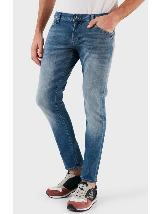 Armani Exchange Armani Exchange Džínsy 6RZJ14 Z2YJZ 1500 Modrá Skinny Fit
