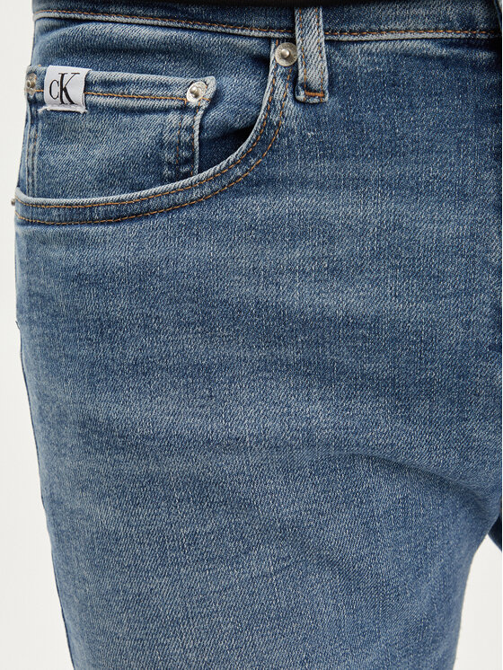 Calvin Klein Jeans Calvin Klein Jeans Jeans hlače J30J324848 Modra Skinny Fit
