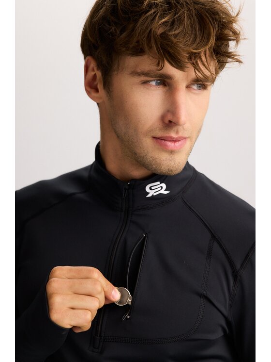 ROUGH RADICAL ROUGH RADICAL Komplet sportowy PRO EXTREME RUN MEN Czarny Slim Fit