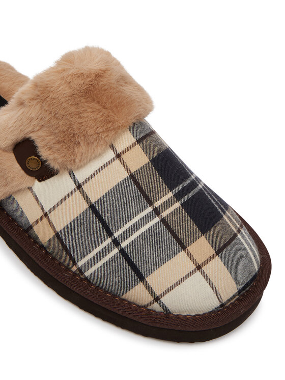 Barbour Barbour Papuci de casă ClaudiaTartanSlipper LSL0036TN26 Maro