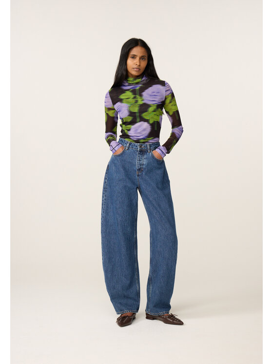 Fabienne Chapot Fabienne Chapot Bluzka 6932-1911-177 Fioletowy Regular Fit