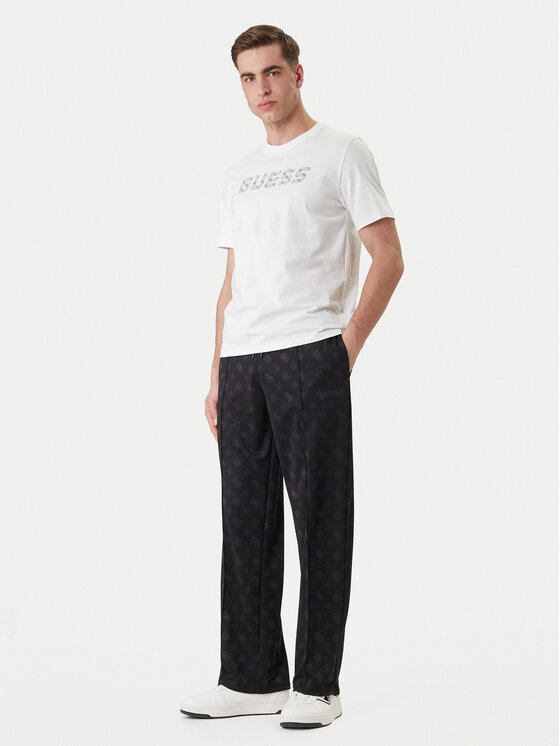 Guess Guess Спортивні штани Z6GB03 K2850 Чорний Regular Fit