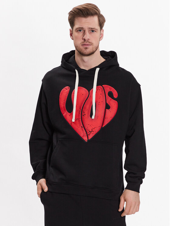 Vision Of Super Felpa VS00598 Nero Regular Fit Modivo