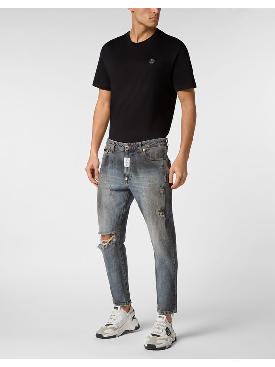 PHILIPP PLEIN PHILIPP PLEIN Jeansy 18809 Szary Slim Fit