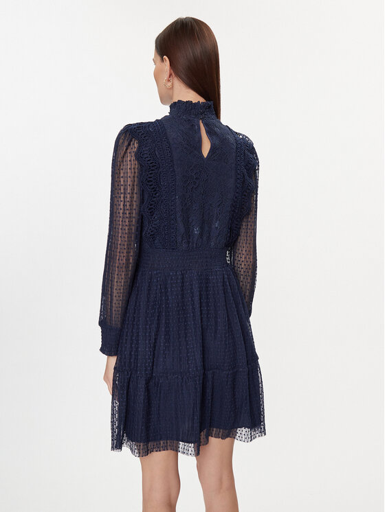 YAS YAS Sukienka koktajlowa Sophia 26032212 Granatowy Regular Fit