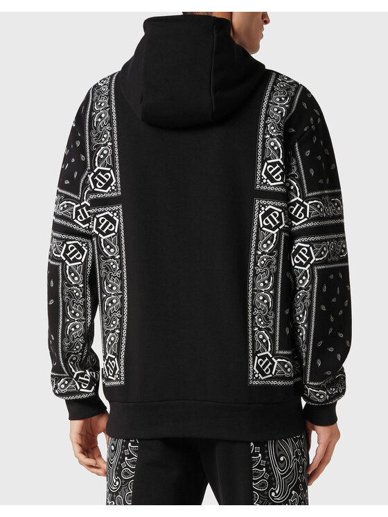 PHILIPP PLEIN PHILIPP PLEIN Felpa 22861 Nero Regular Fit