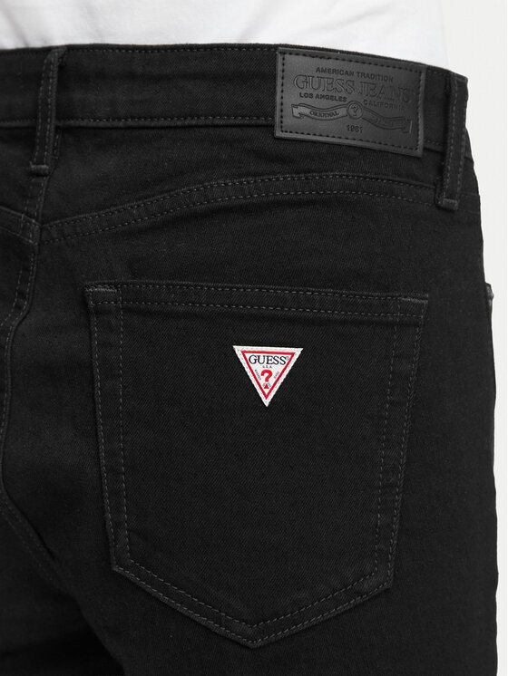 Guess Jeans Guess Jeans Jeans W5YA92 D6311 Schwarz Skinny Fit