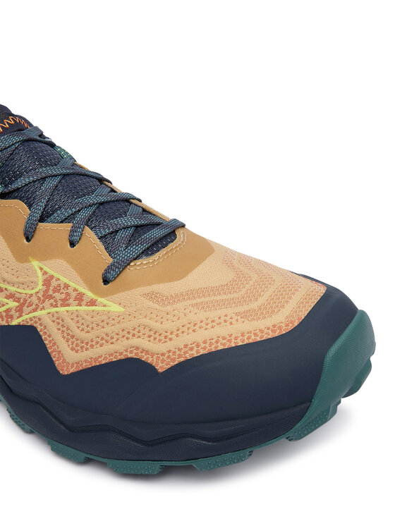 Mizuno Mizuno Παπούτσια για Τρέξιμο Wave Daichi 9 J1GJ2571 Καφέ