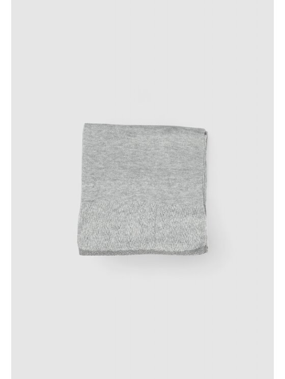 Pieces Pieces Sciarpa PCNOHANNA LONG SCARF LUREX BC Argento