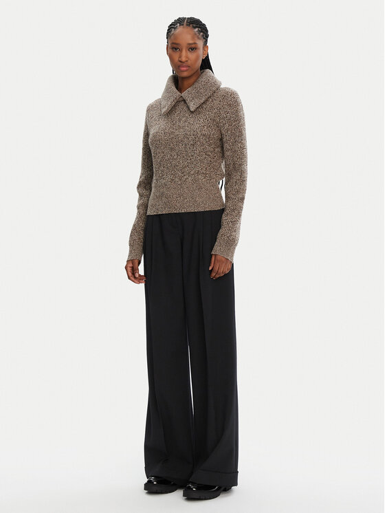STAUD STAUD Пуловер Christopher R24F3111WN Бежов Regular Fit