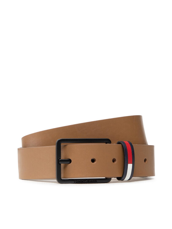 Tommy Jeans Curea pentru Bărbați Tjm Elevated Leather 3.5 AM0AM09004 Maro