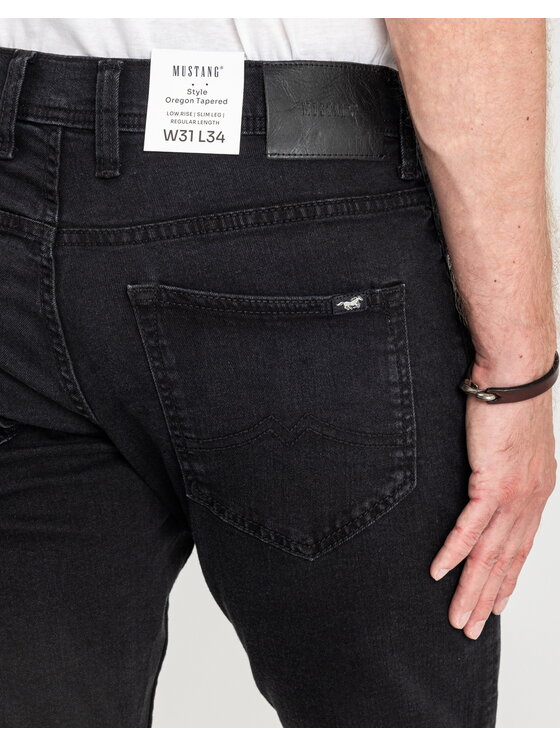 Mustang Mustang Jeans OREGON TAPERED Nero Slim Fit