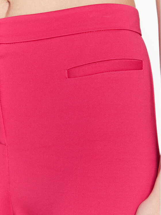 PINKO Pinko Spodnie materiałowe 100152 A0HM Różowy Slim Fit